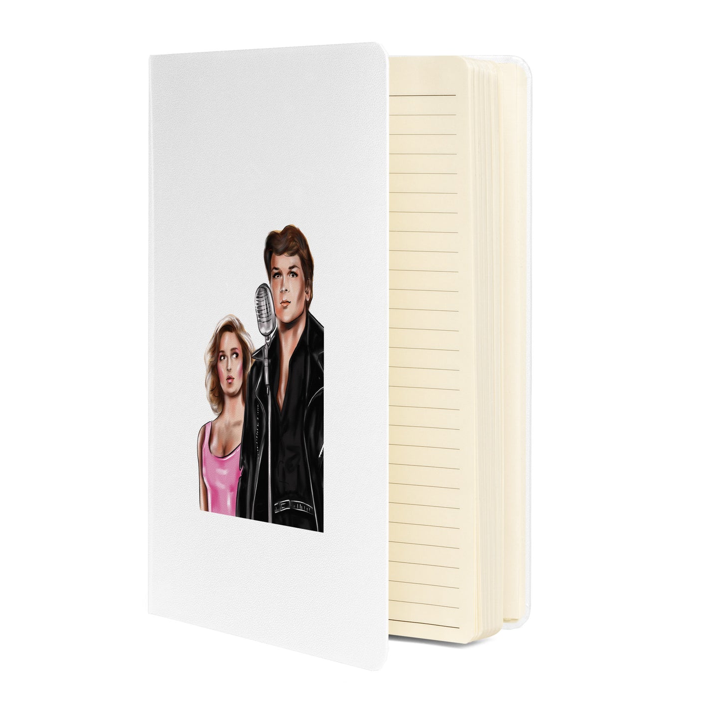 Dirty Dancing, Jennifer Grey, Patrick Swayze, Hardcover bound notebook