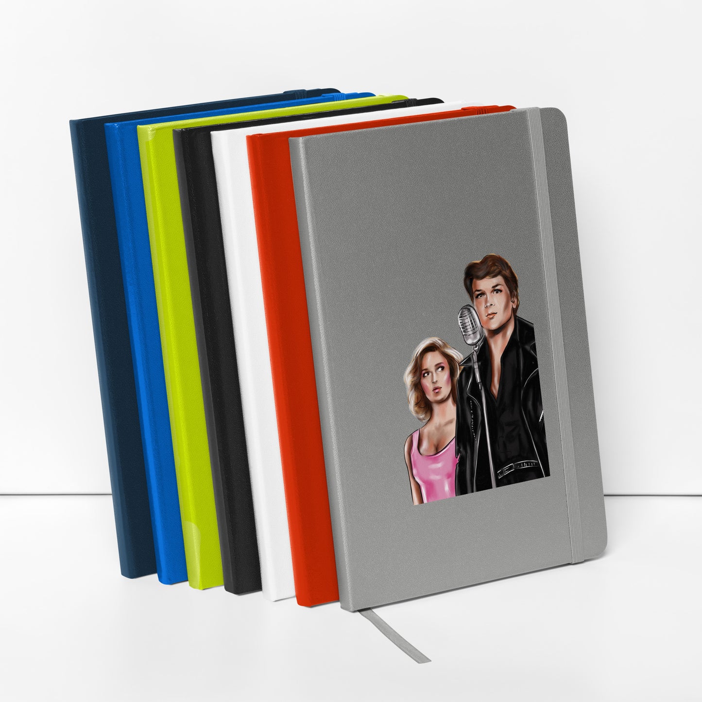 Dirty Dancing, Jennifer Grey, Patrick Swayze, Hardcover bound notebook