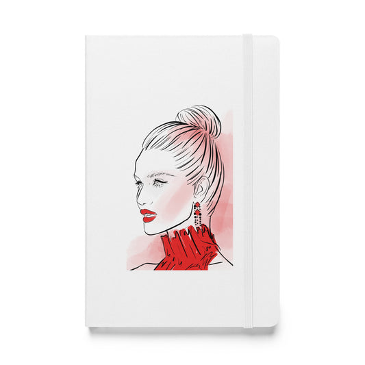 Rosie Huntington-Whiteley, Model, Fashion, Hardcover bound notebook