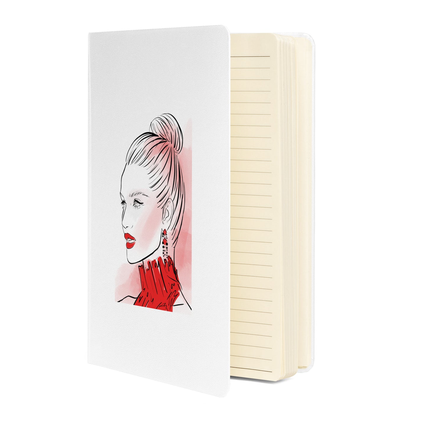 Rosie Huntington-Whiteley, Model, Fashion, Hardcover bound notebook