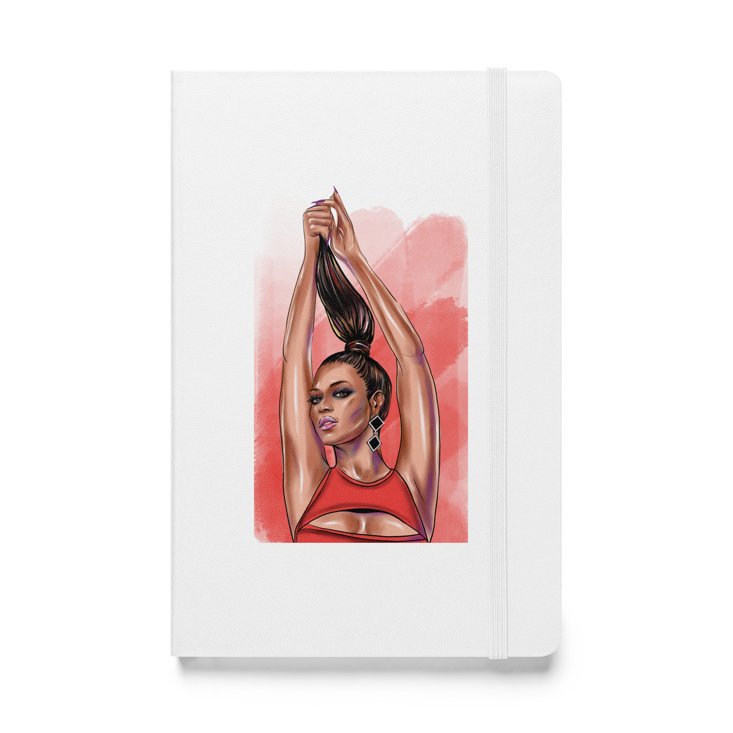 Fashion Girl, Hardcover bound notebook