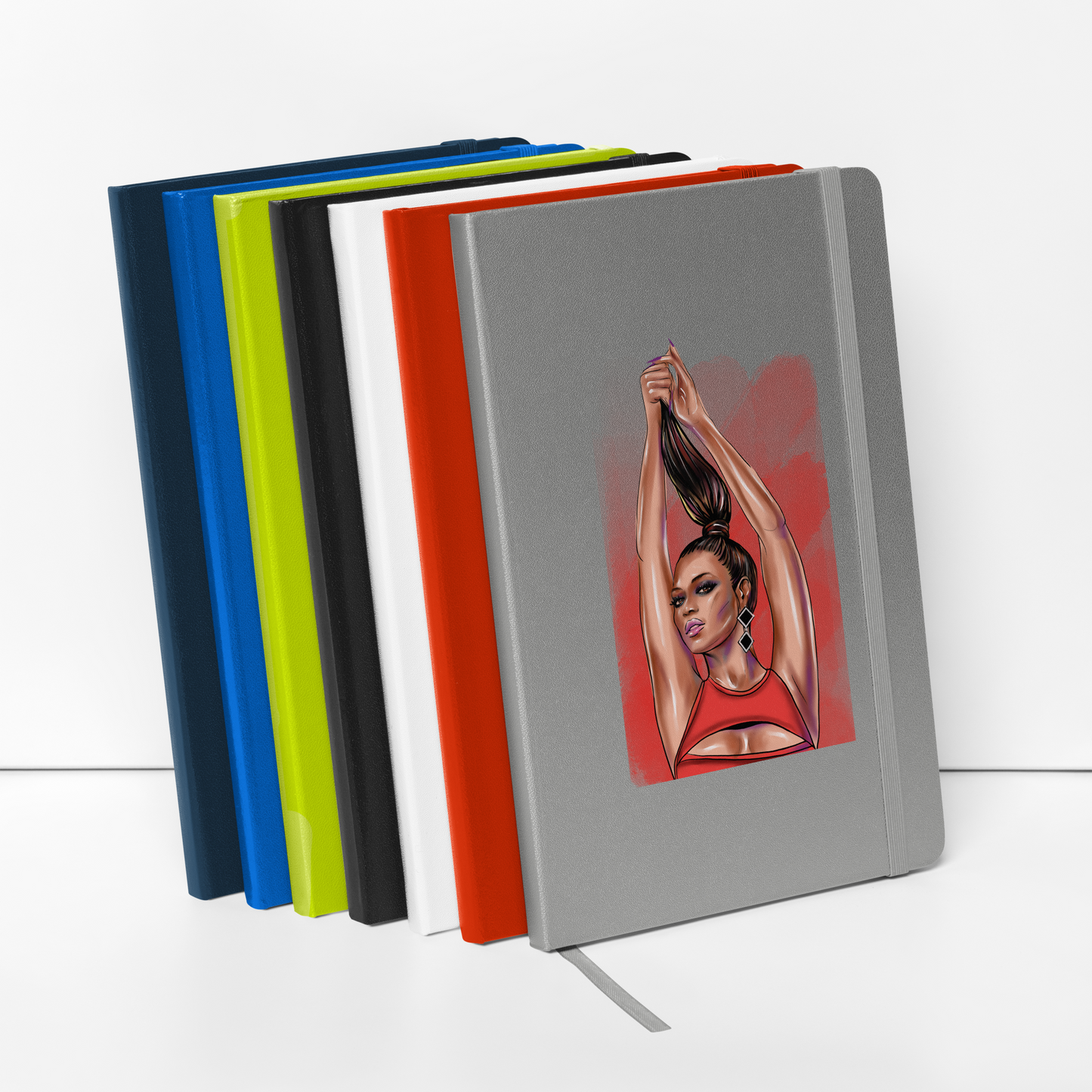 Fashion Girl, Hardcover bound notebook