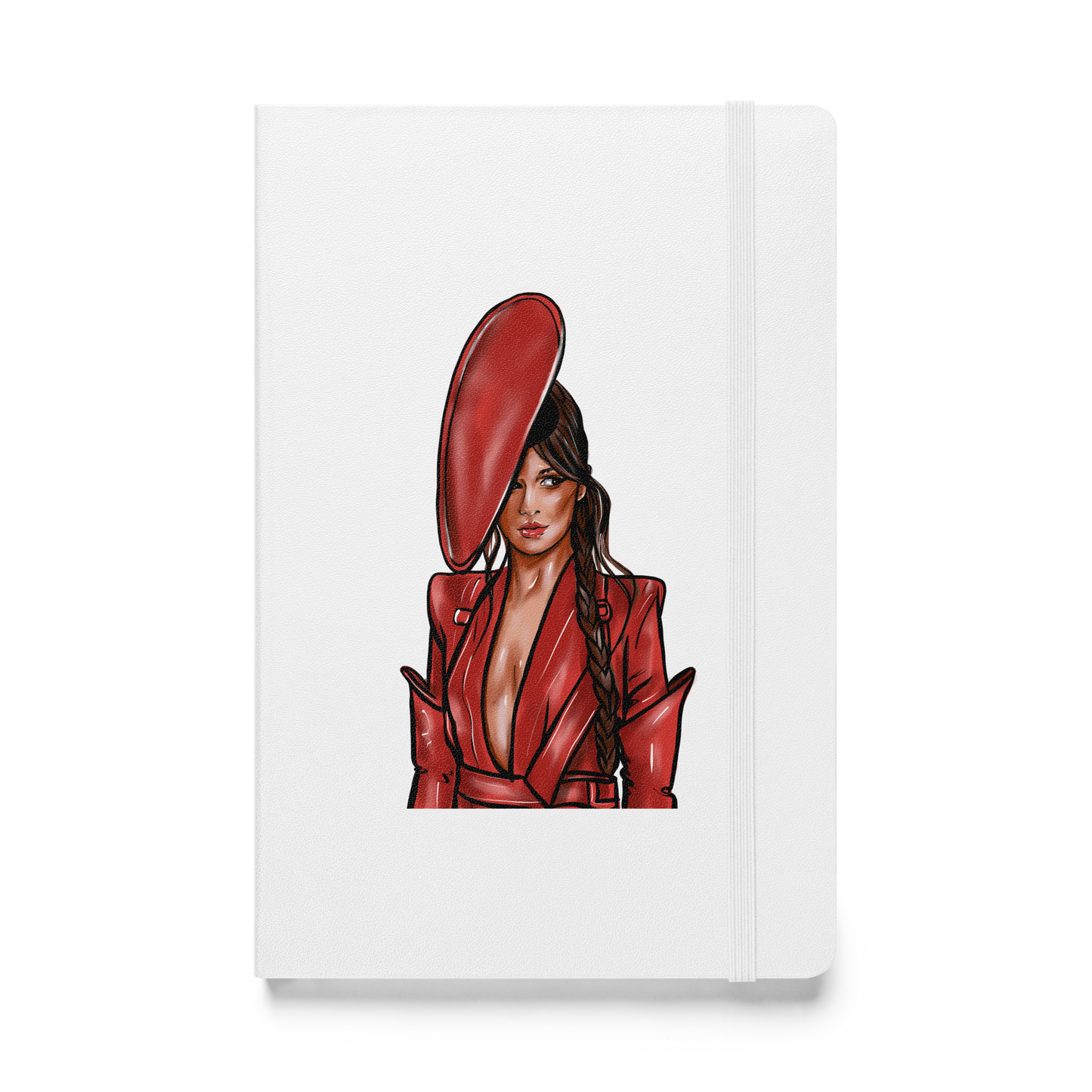 Camila, Fashion Girl, Hardcover bound notebook