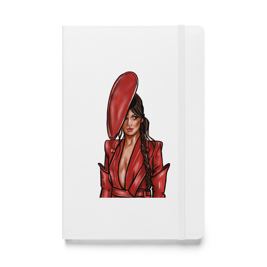 Camila, Fashion Girl, Hardcover bound notebook