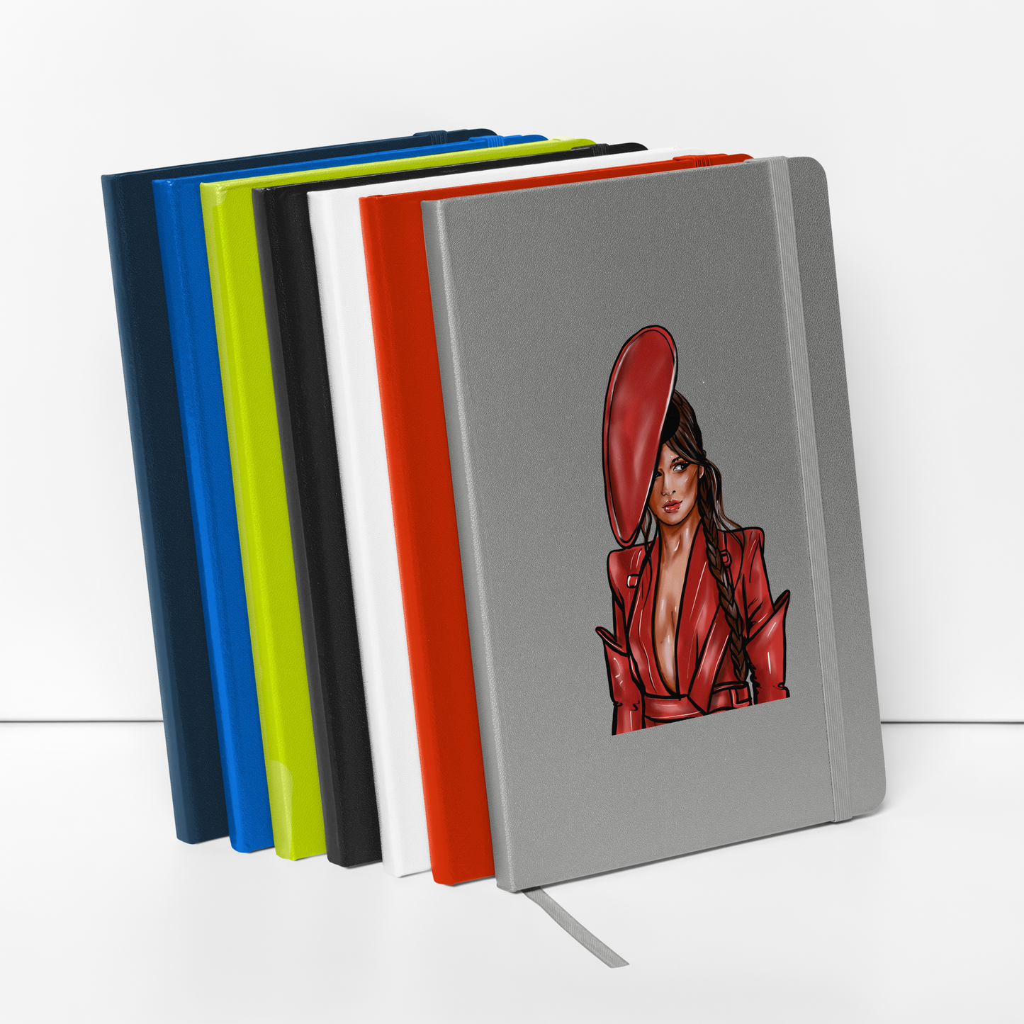 Camila, Fashion Girl, Hardcover bound notebook