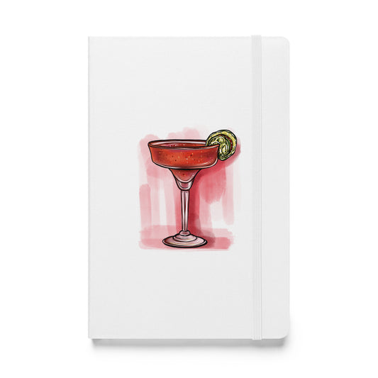 Bloody Mary, cocktail, drinks, Hardcover bound notebook