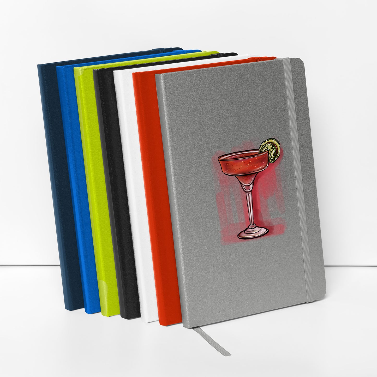 Bloody Mary, cocktail, drinks, Hardcover bound notebook