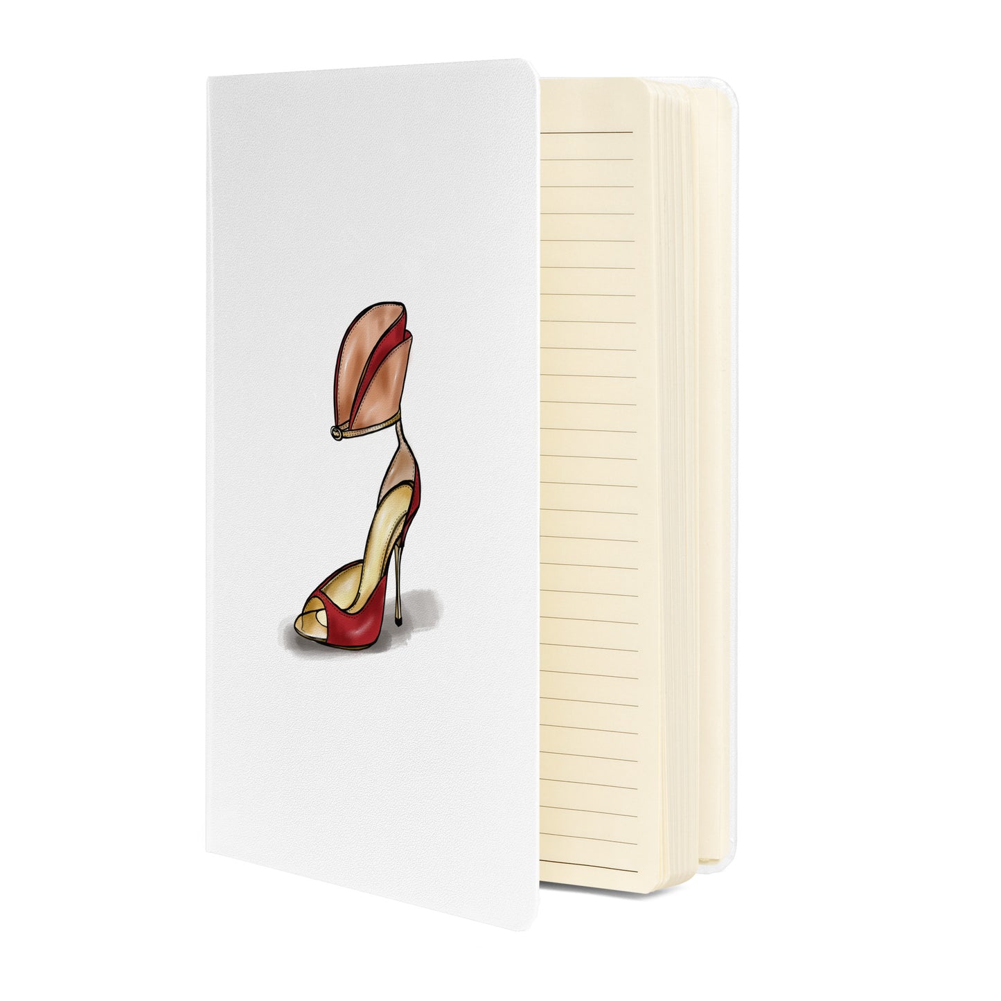 Women's Open Toe, High Heels, Stiletto, Heeled Sandals, Sexy Dressy Shoes, Hardcover bound notebook