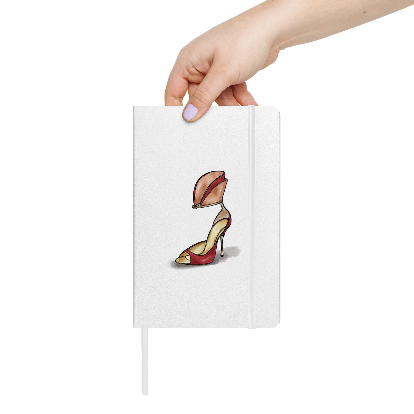 Women's Open Toe, High Heels, Stiletto, Heeled Sandals, Sexy Dressy Shoes, Hardcover bound notebook