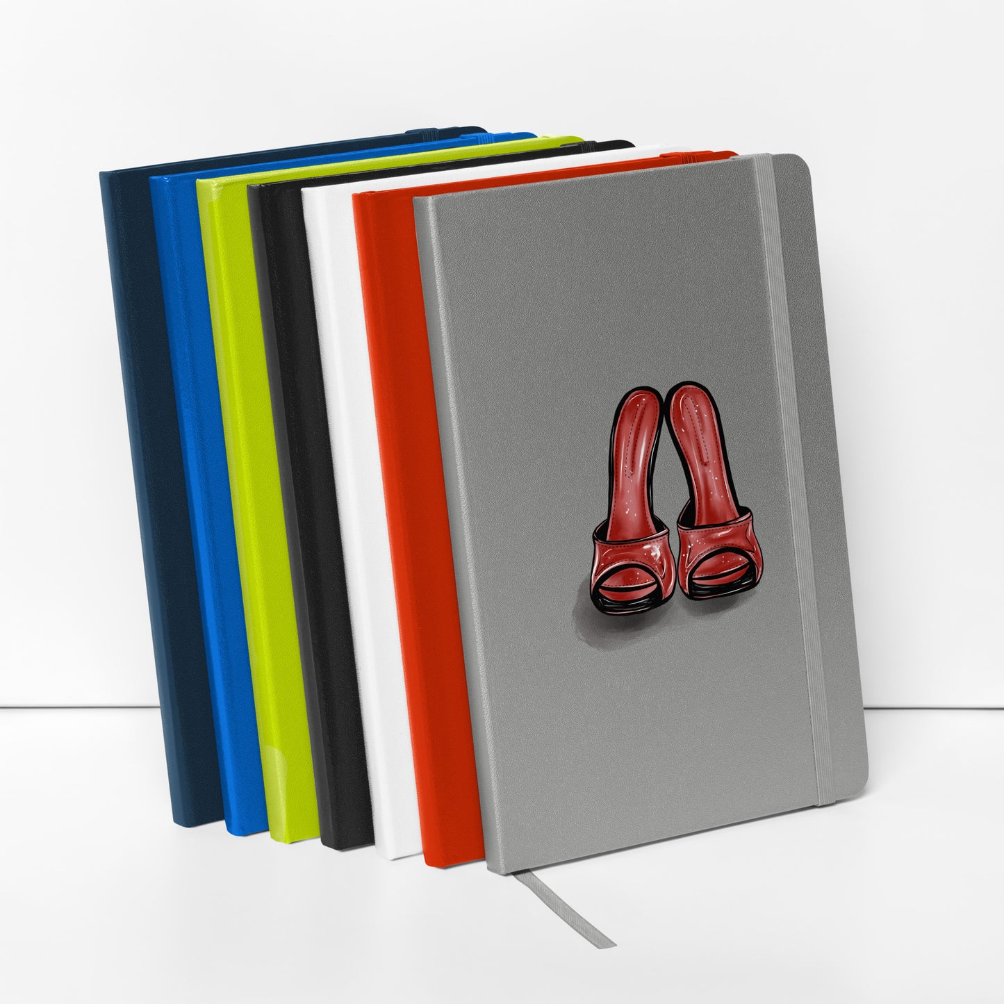 Women's Open Toe, High Heels, Stiletto, Heeled Sandals, Sexy Dressy Shoes, Hardcover bound notebook