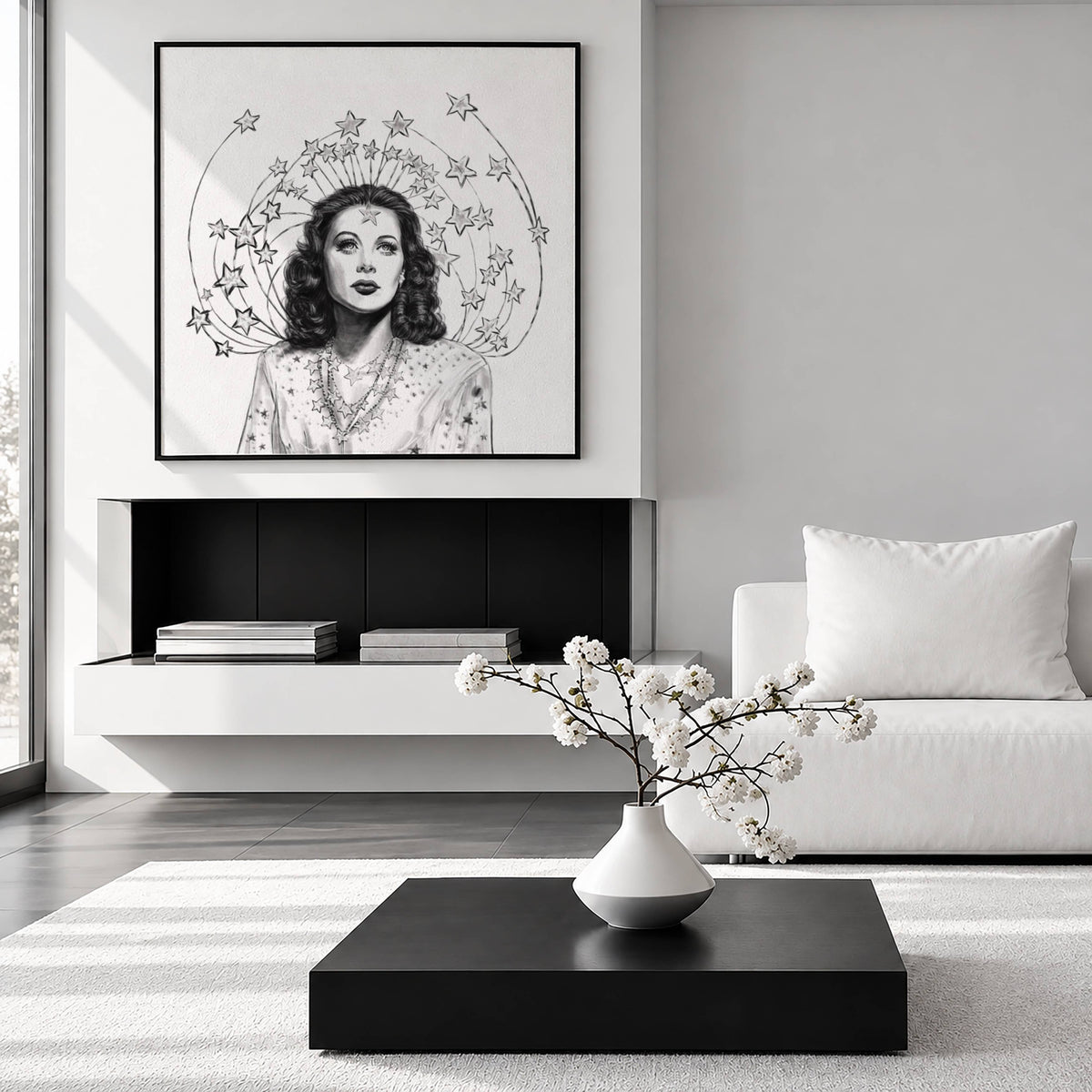 Hedy Lamarr | Framed Fine Art Print