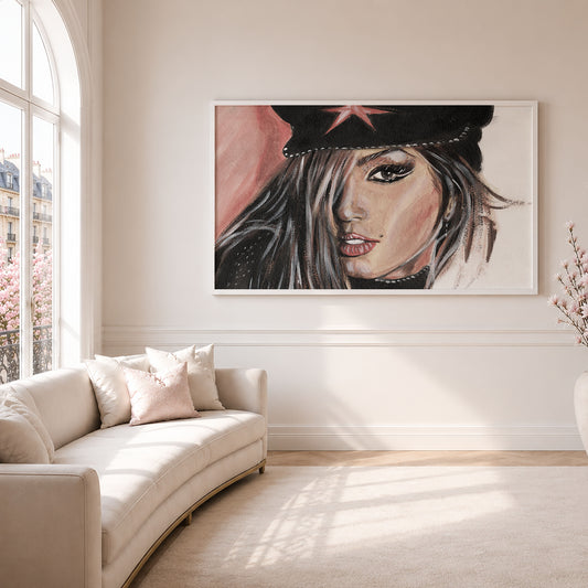 Cindy Crawford  | Framed Fine Art Print