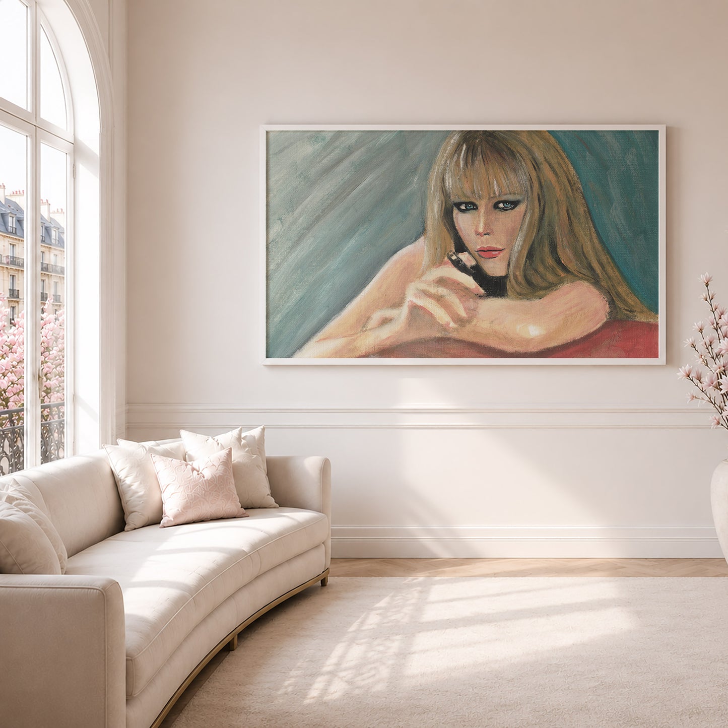 Claudia Schiffer  | Framed Fine Art Print