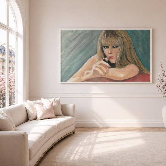 Claudia Schiffer  | Framed Fine Art Print