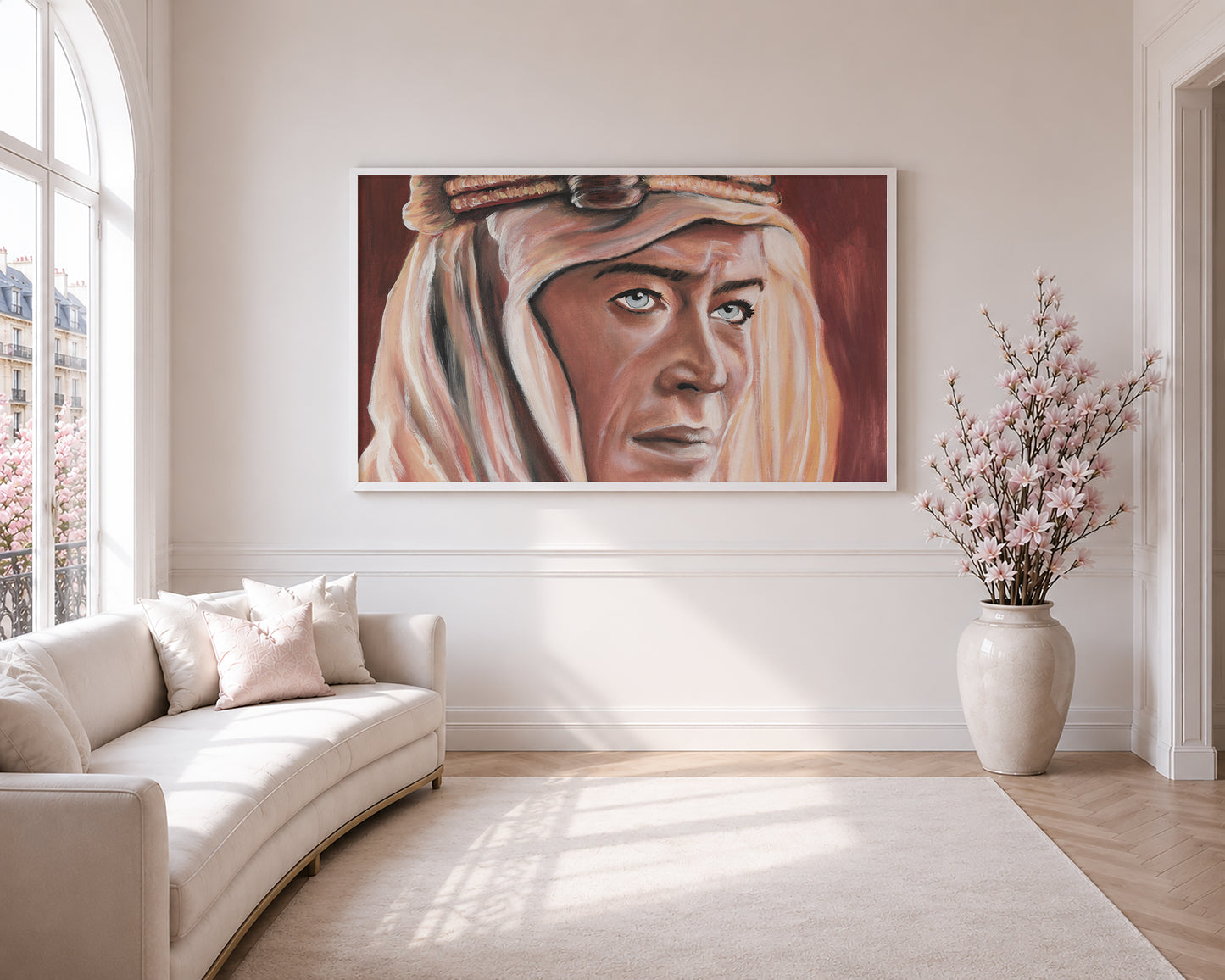 Peter O'Toole in Lawrence of Arabia | Framed Fine Art Print