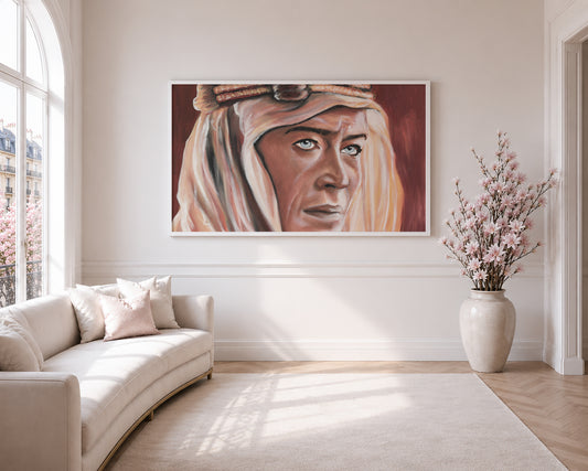 Peter O'Toole in Lawrence of Arabia | Framed Fine Art Print