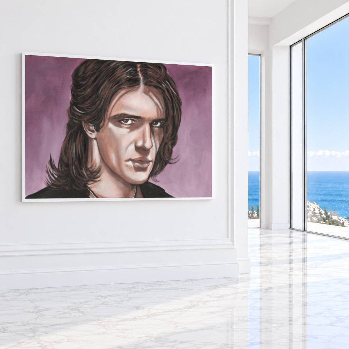 Antonio Banderas | Framed Fine Art Print