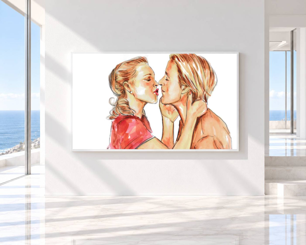 Ryan Gosling and Rachel McAdams in The Notebook | Framed Fine Art Print