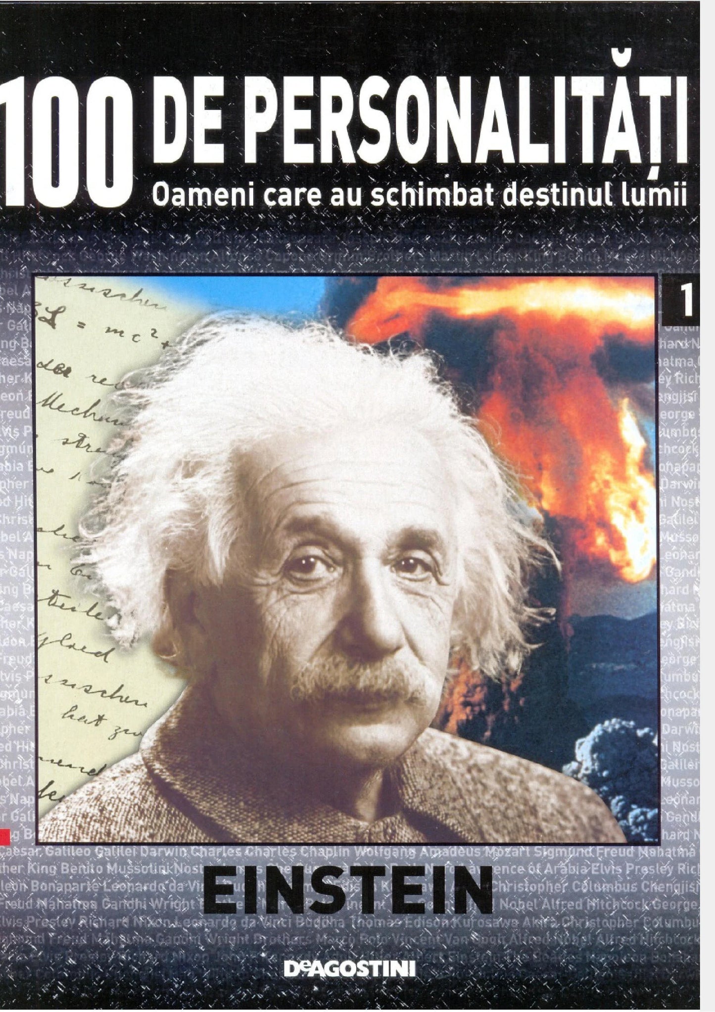 ORIGINAL Romanian Magazine, Albert Einstein, 100 de personalitati, 2007