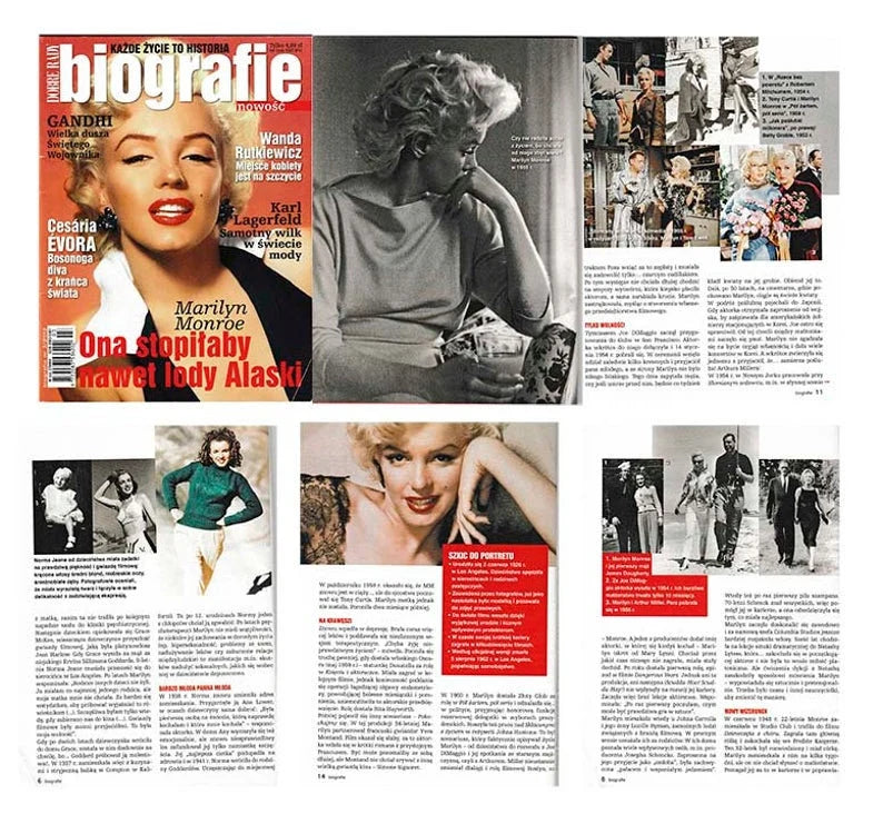 ORIGINAL Polish Magazine, Marilyn Monroe, DOBRE RADY, 2012