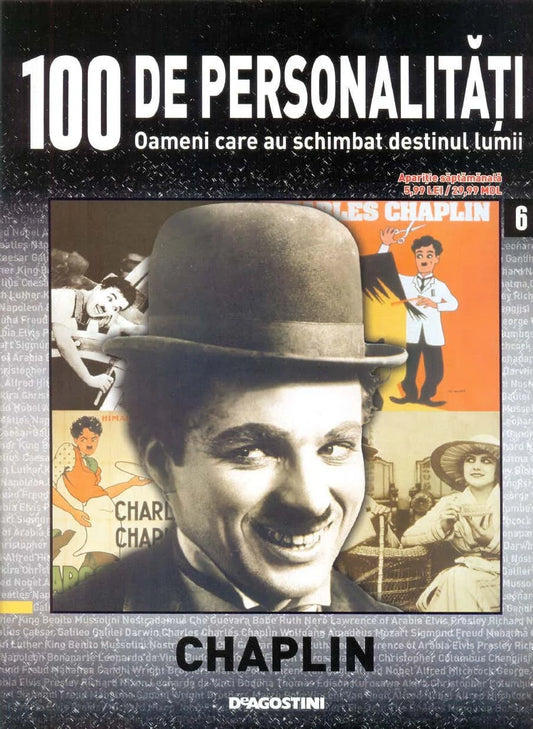 ORIGINAL Romanian Magazine, Charlie Chaplin, 100 de personalitati, 2007