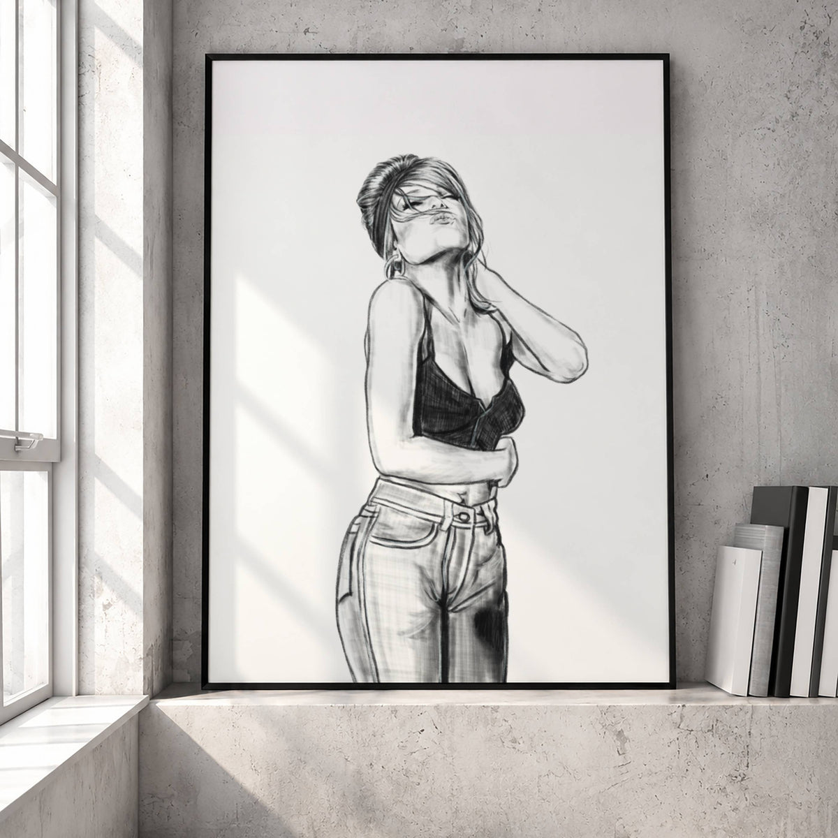 Janet Jackson | Framed Fine Art Print
