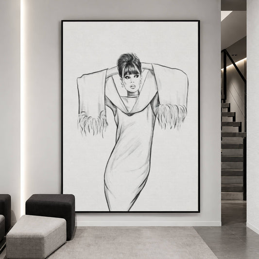 Jean Shrimpton | Framed Fine Art Print