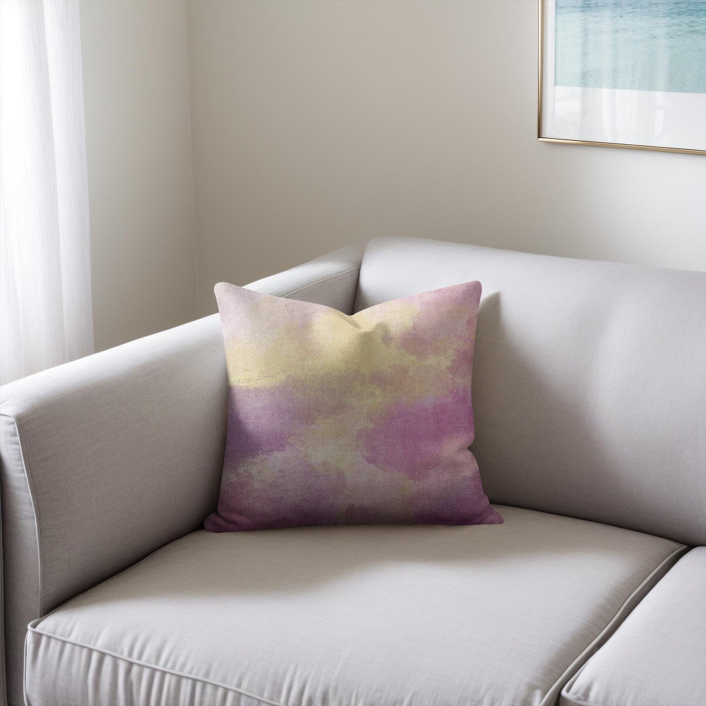 Modern Contemporary Abstract Art, Woven Pillows