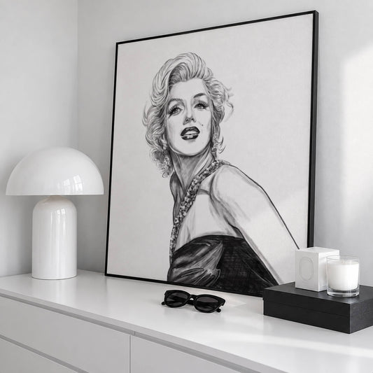 Marilyn Monroe | Framed Fine Art Print