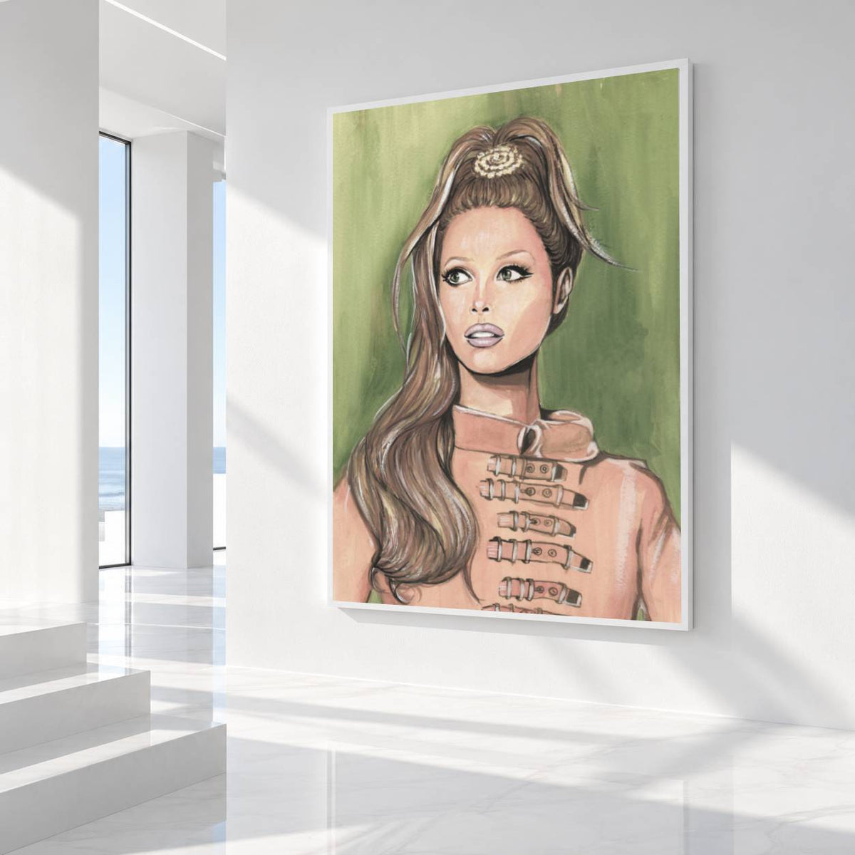 Christy Turlington | Framed Fine Art Print