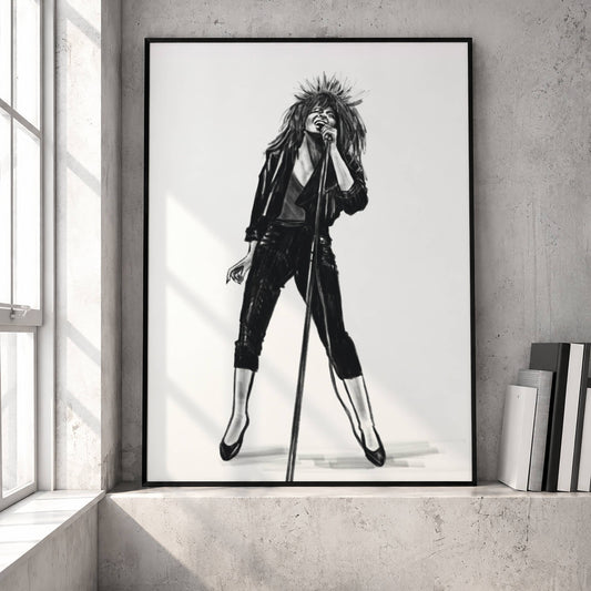 Tina Turner | Framed Fine Art Print
