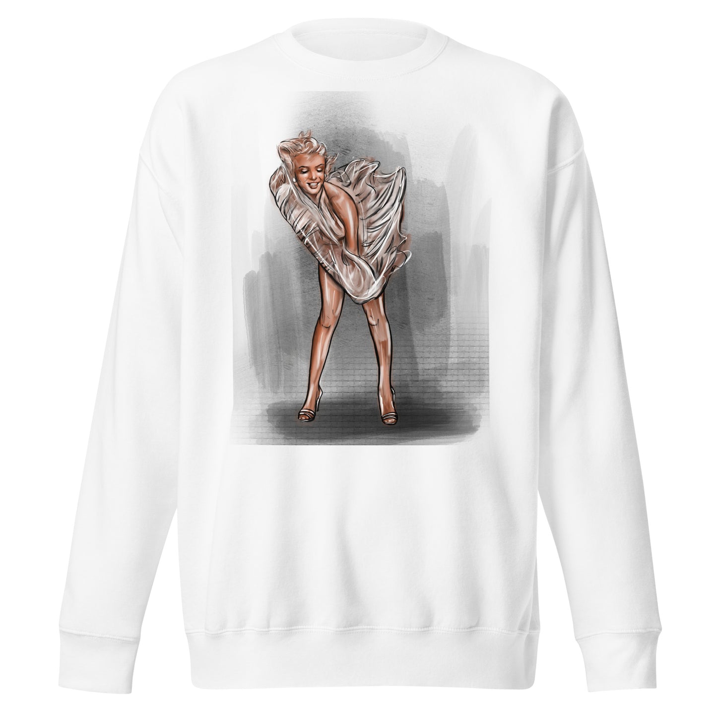 Marilyn, The Seven Year Itch, Unisex Premium Sweatshirt