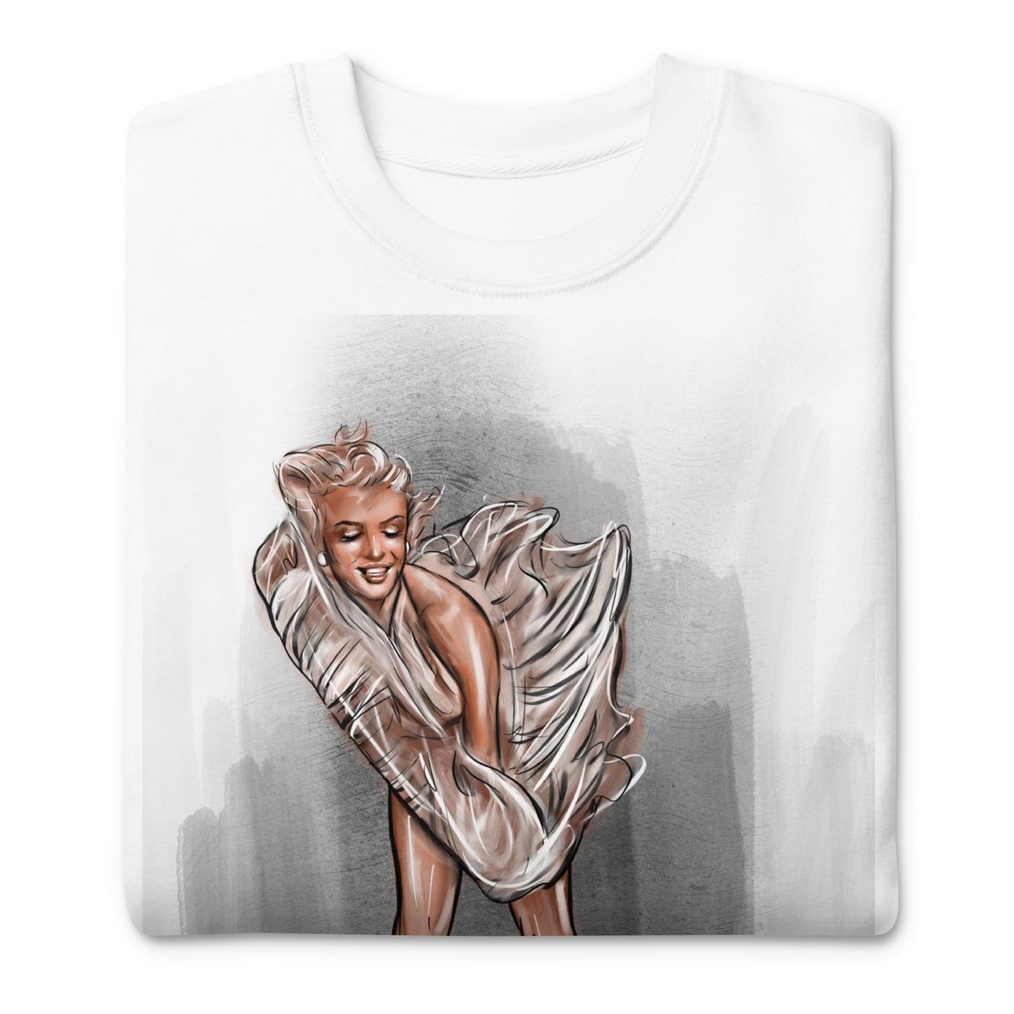 Marilyn, The Seven Year Itch, Unisex Premium Sweatshirt