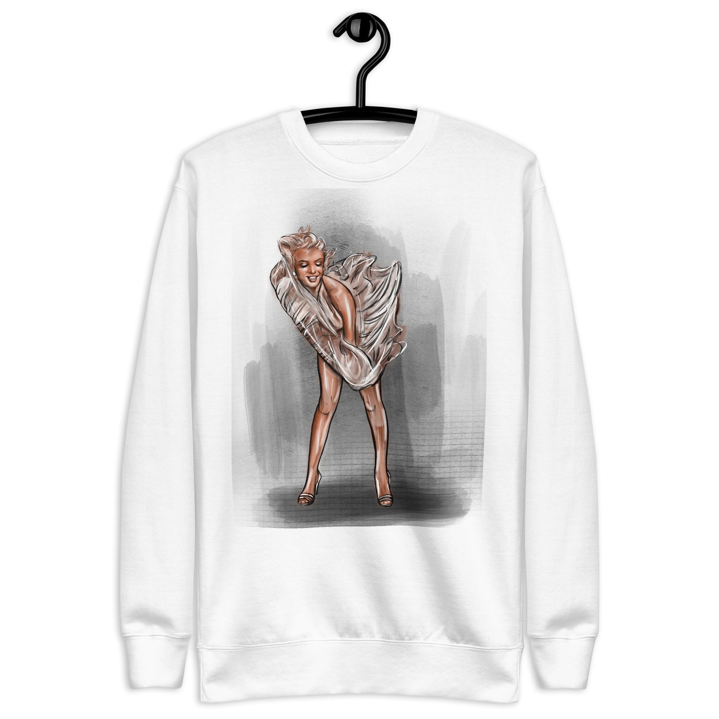 Marilyn, The Seven Year Itch, Unisex Premium Sweatshirt