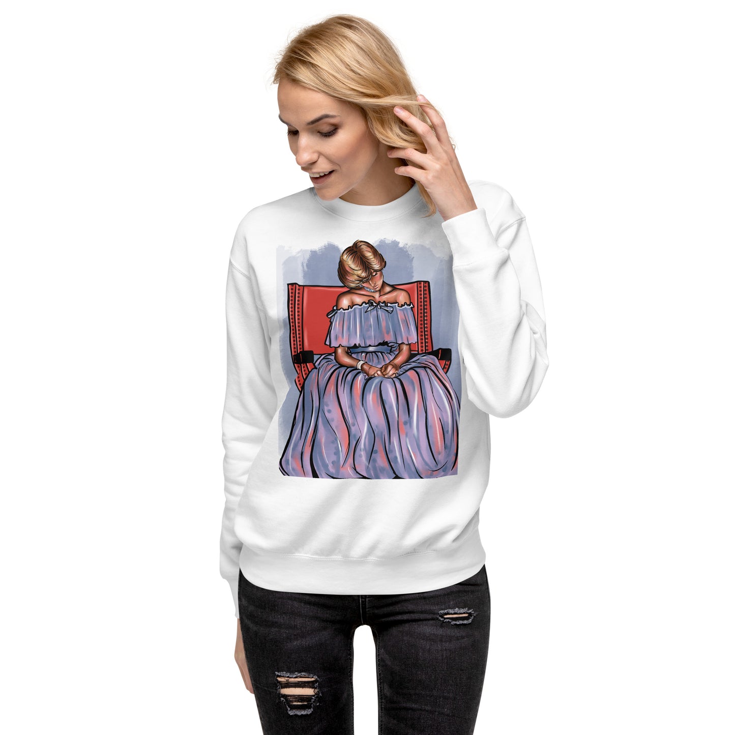 Diana, Unisex Premium Sweatshirt