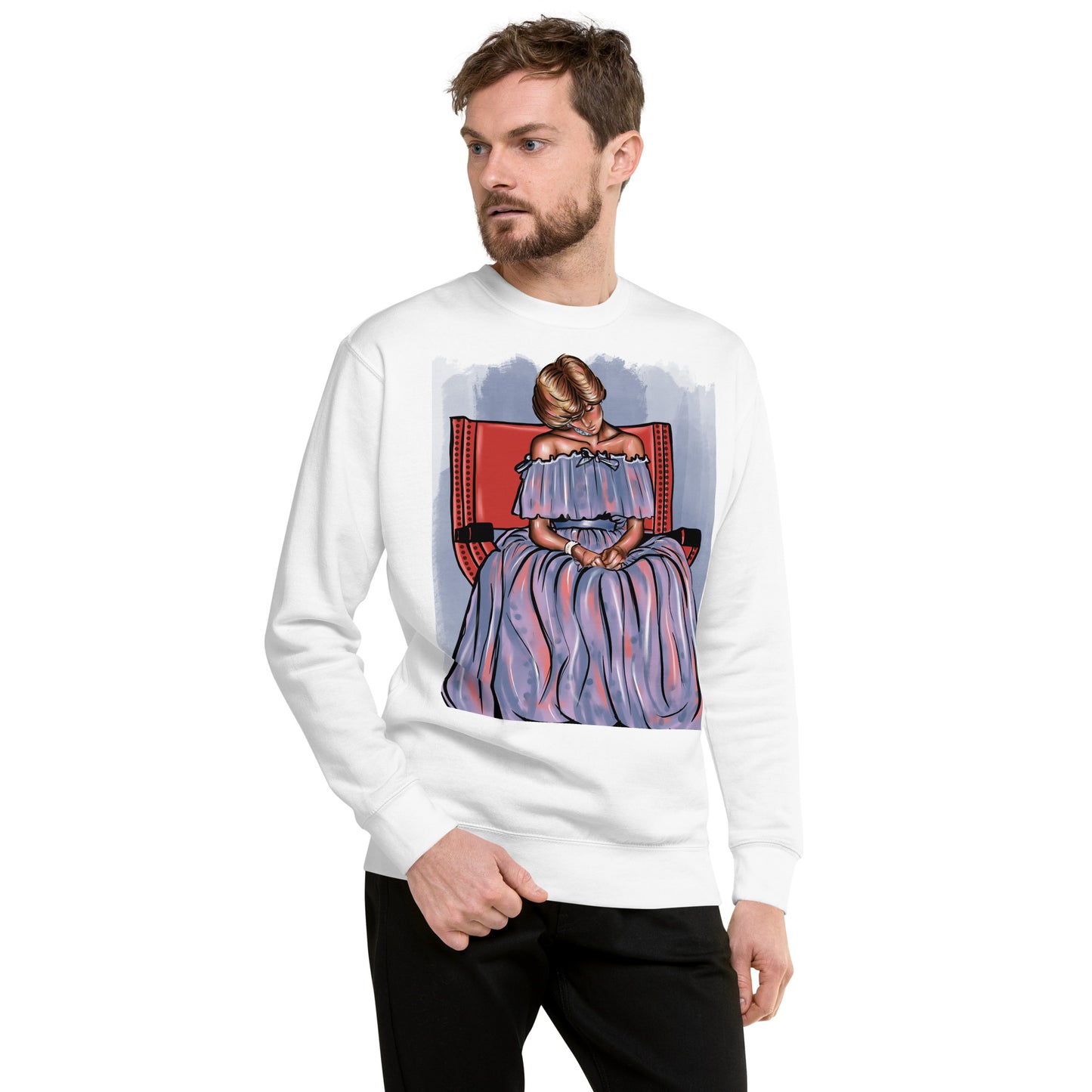 Diana, Unisex Premium Sweatshirt