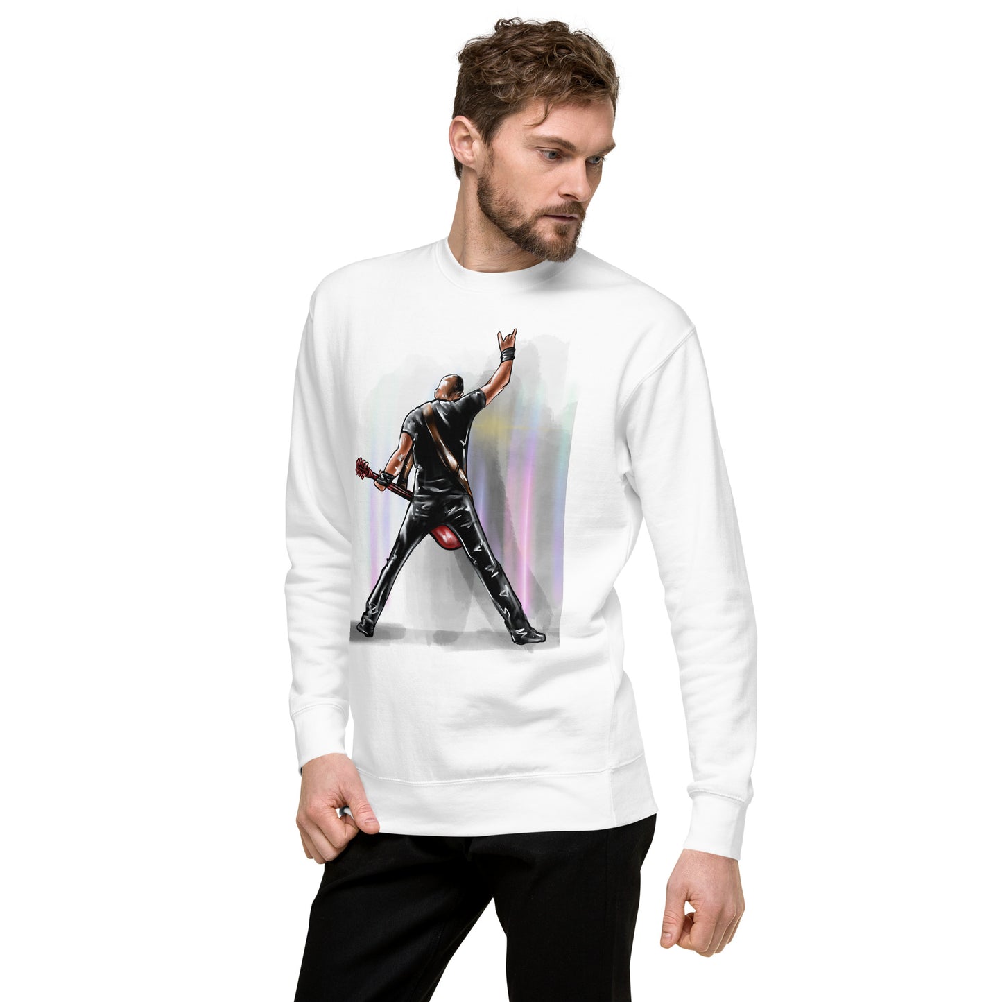 James, JH, Rock music, Singer, Unisex Premium Sweatshirt