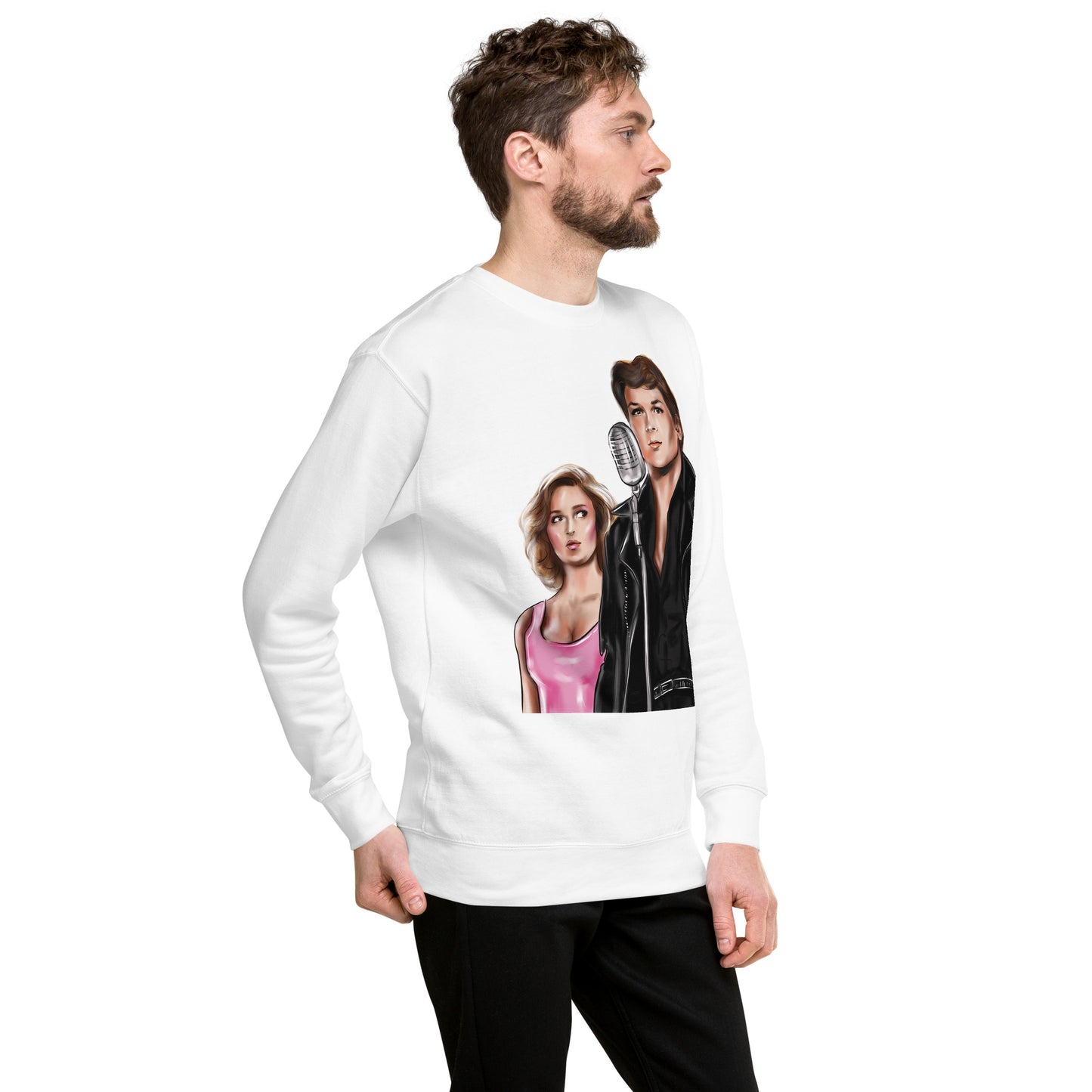 Dirty Dancing, Jennifer Grey, Patrick Swayze, Unisex Premium Sweatshirt