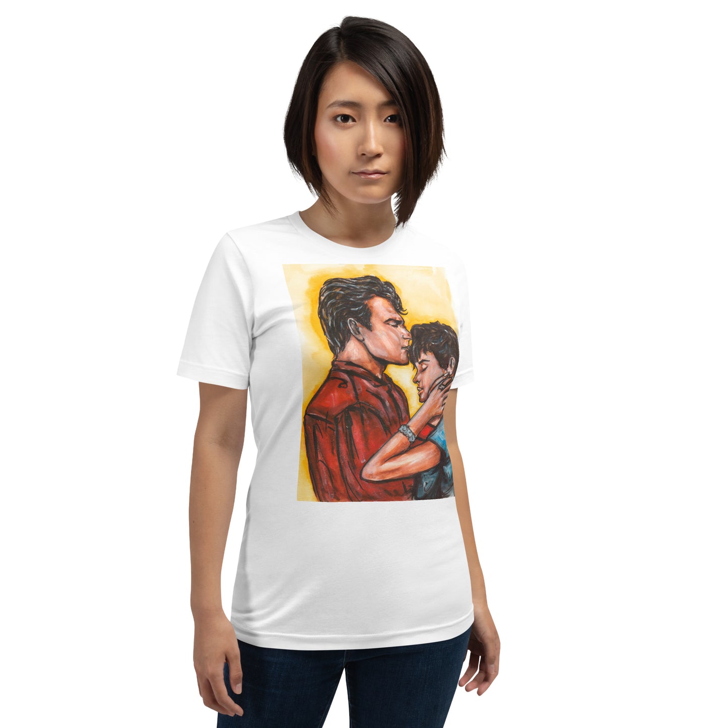 Demi Moore, Patrick Swayze, Unisex t-shirt