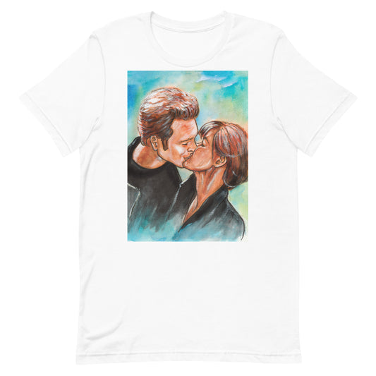 Luke Perry, Shannen Doherty, Kiss, Unisex t-shirt