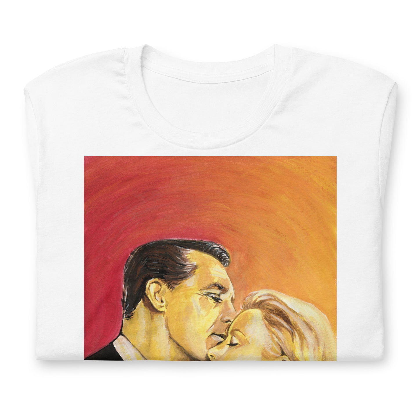 Cary Grant, Grace Kelly, Kiss, Unisex t-shirt