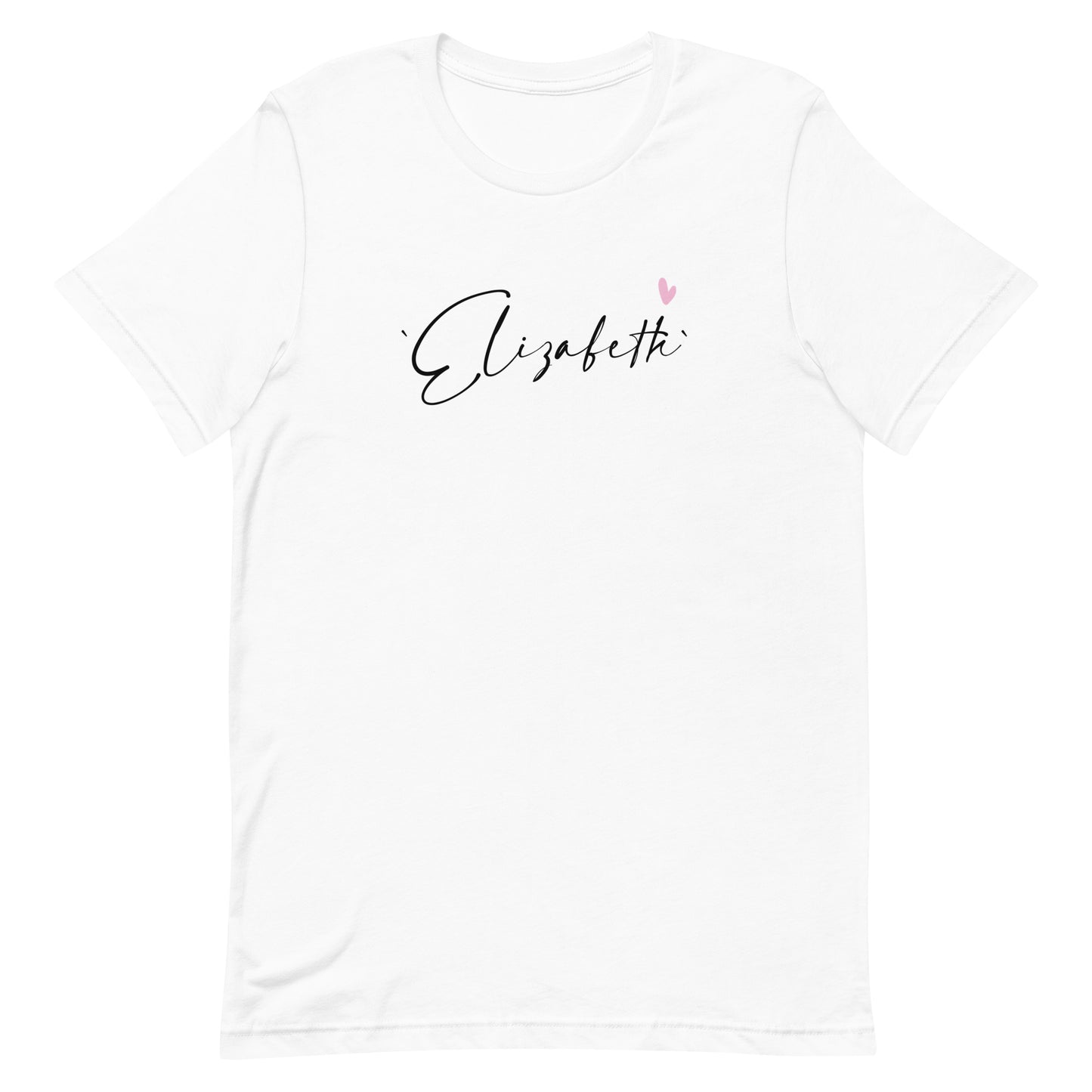 Elizabeth, Girl name, Unisex t-shirt