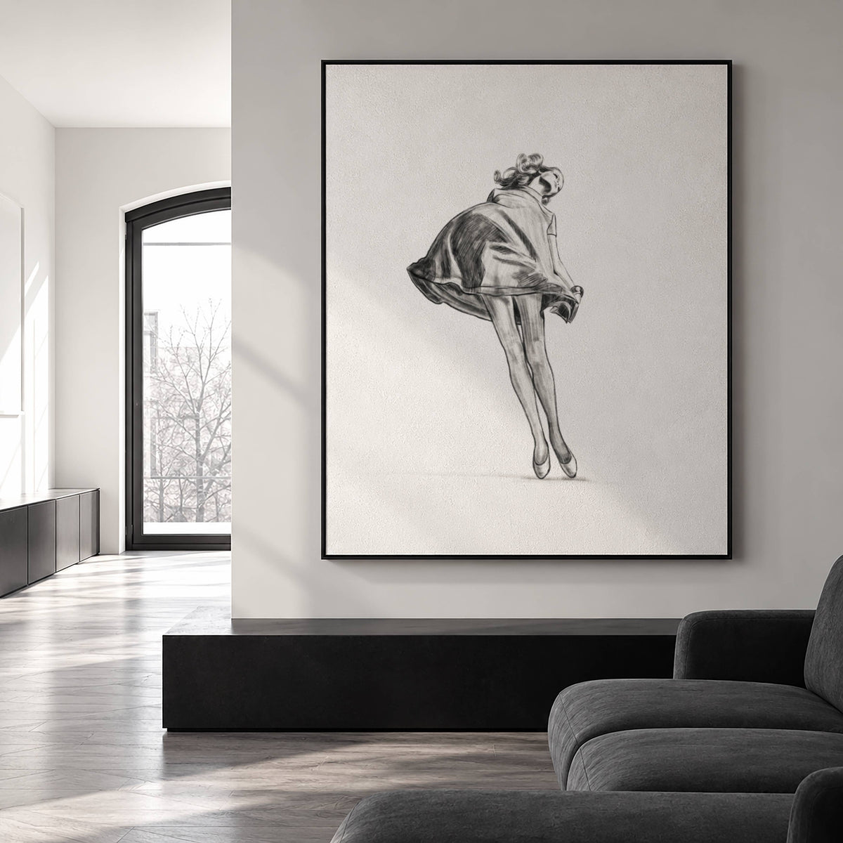 Veruschka von Lehndorff | Framed Fine Art Print