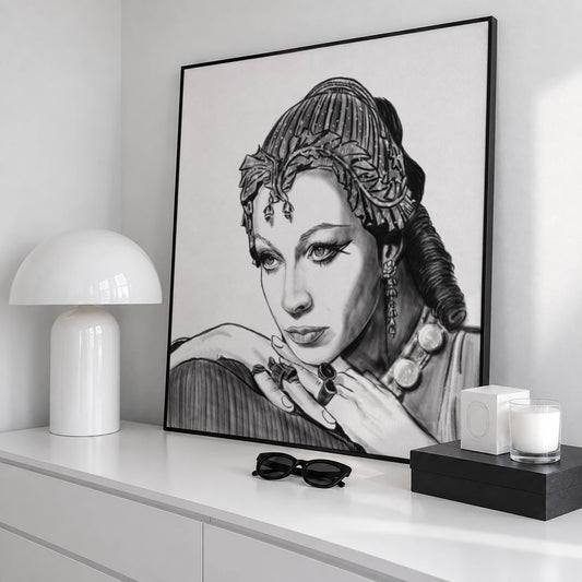 Vivien Leigh as Cleopatra | Framed Fine Art Print