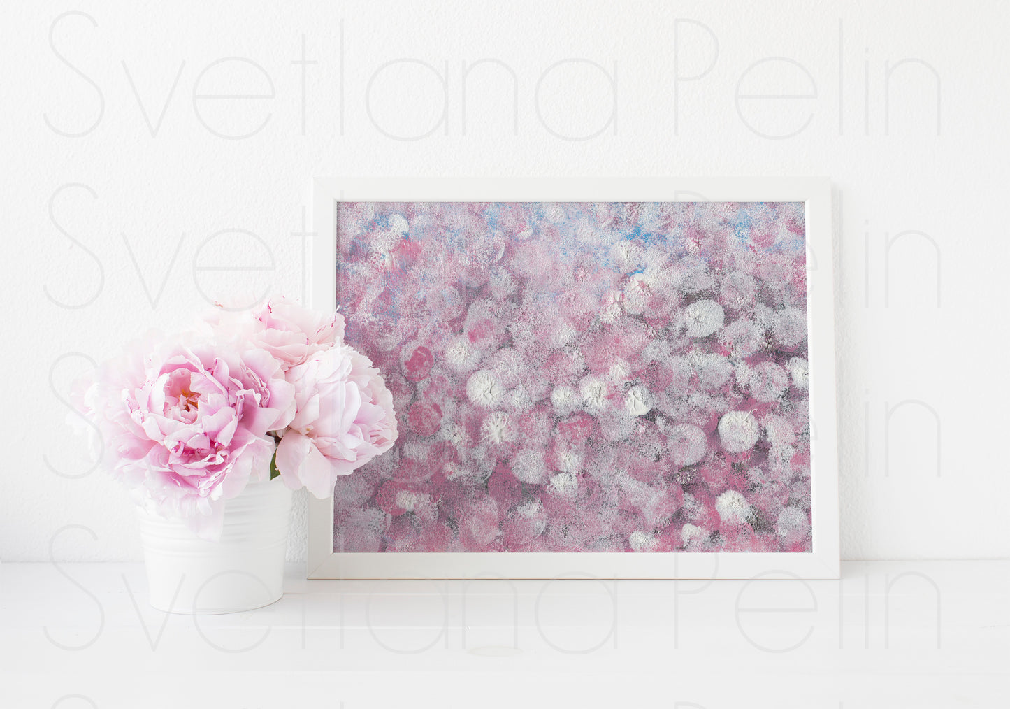 Emotion Series: Feelings, Abstract Art, Acrylic Painting, ART PRINT Signed by Artist