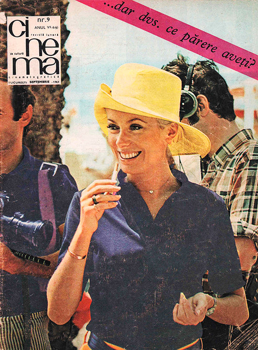 Catherine Deneuve, Romanian magazine, Cover, DIGITAL LISTING, Instant Download