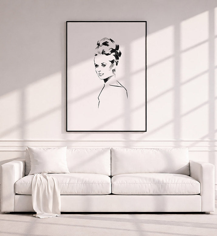 Tippi Hedren in Marnie. Museum Framed Print