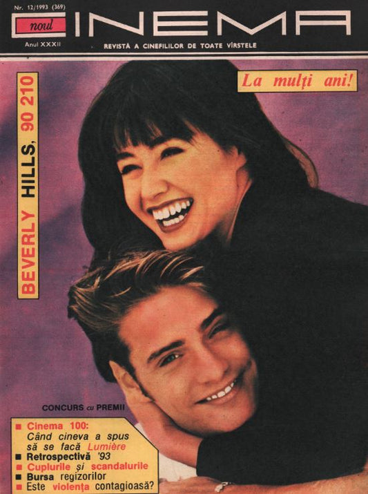 Beverly Hills, Jason Priestley, Shannen Doherty, Romanian magazine, Cover, DIGITAL LISTING, Instant Downloady