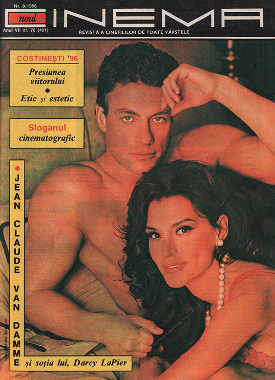 Jean-Claude Van Damme, Romanian magazine, Cover, DIGITAL LISTING, Instant Downloady