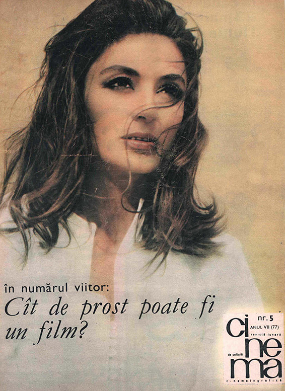 Anouk Aimée, Romanian magazine, Cover, DIGITAL LISTING, Instant Download